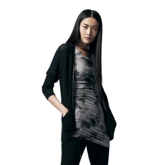 McQ Alexander McQueen x Target Mesh Cardigan in Black Size XS - Picture 6 of 10